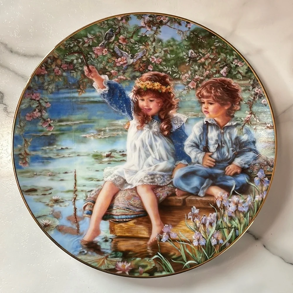 Vintage 1991 Reco “Patience” Limited Edition Plate First Issue